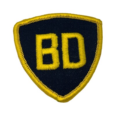 Vintage Patch BD Shield | eBay
