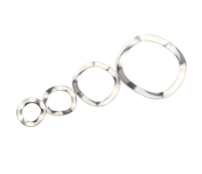 #ad 304 Stainless Steel Three Wave Washers Spring Washer M3 M41 2 5 10 30PCS $22.05