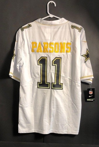 Nike on Field Micah Parsons Jersey Men's Gold Dallas Cowboys NFL Players Size M