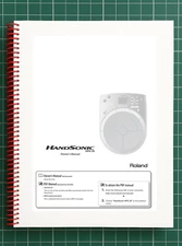 Roland HPD-20 — 3 in 1 Owners Manual User Instructions — 106 Pages — USA Made
