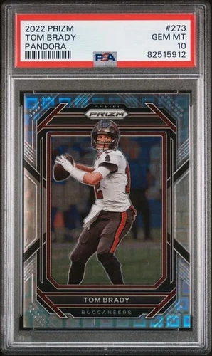2022 Panini Prizm - Tom Brady Pandora PSA 10 Football NFL Buccaneers