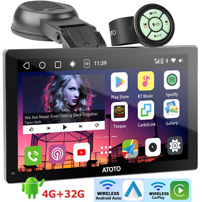 ATOTO P9 7in Android Portable Car Stereo 4G LTE WiFi &AI Voice Support GPS Track