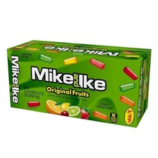 Mike & Ike Original Fruits Chewy Assorted Fruit Flavour Candy 22g - Pack of 24
