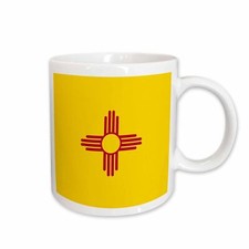 3dRose Flag of New Mexico - US American United State of America USA - red sun sy