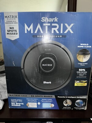 Shark Matrix Robot Vacuum RV2310 carpet and hardfloors 622356601788| eBay