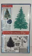 24 Piece Christmas Tree Christmas Greeting Card Kit