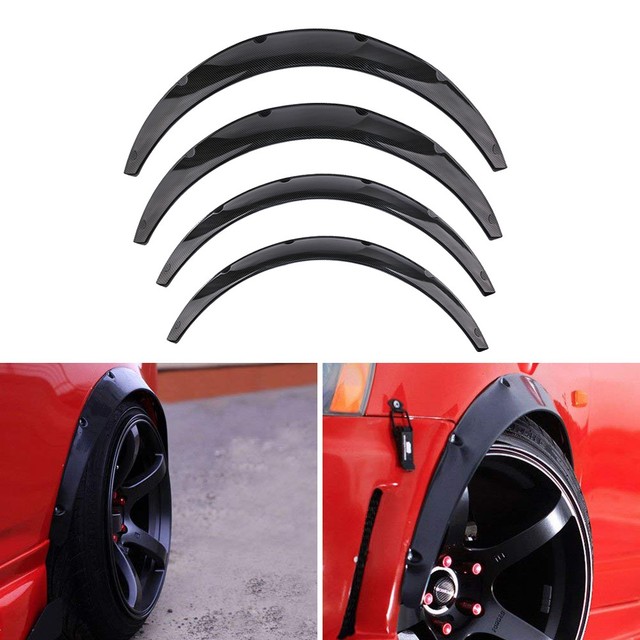 Universal Fender Flares Flexible Carbon Fiber Style Fenders