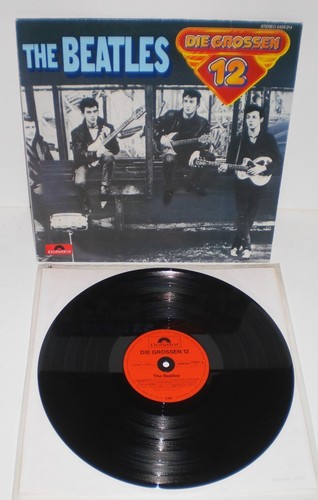 LP The Beatles - DIE GROSSEN 12 - Polydor # 2459 214 - Germany 1980 nearmint
