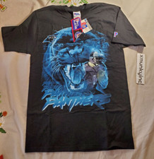 NWT Vintage 90s Carolina Panthers Pro Player T Shirt Size Medium Black NEW Rare