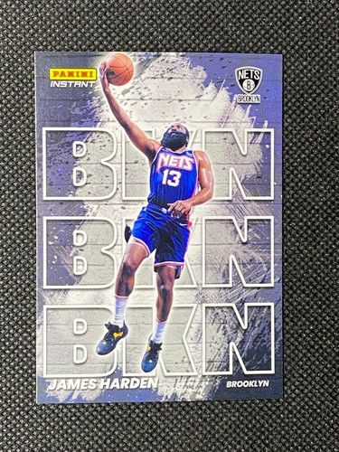 2021-22 Panini Instant MY CITY James Harden /1496 #MC3 Nets