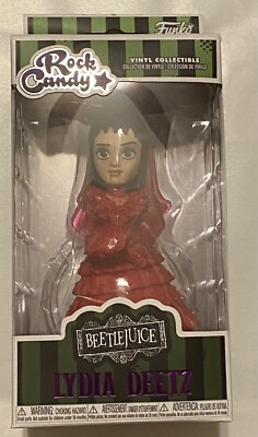 Lydia Deetz Beetlejuice Rock Candy Figure Funko Horror Movie Tim Burton