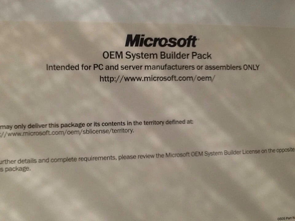 Windows SBS Small Business CAL 2008 Standard OEM 5 User CAL - 6UA-00544 - Image 3 of 4