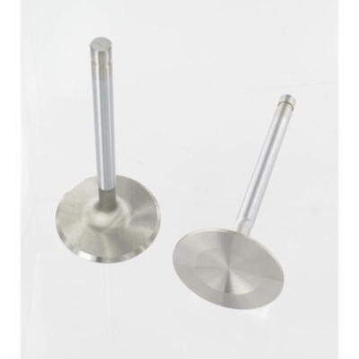 Elgin Exhaust Valve Set HPV-35Q8; .3415 x 4.910 x 1.5 in. Stainless for SBC 8pcs