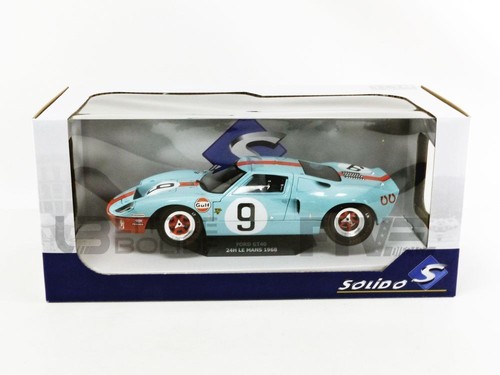 SOLIDO 1/18 - FORD GT40 MK1 - WINNER LE MANS 1968 S1803001 - Photo 13/13