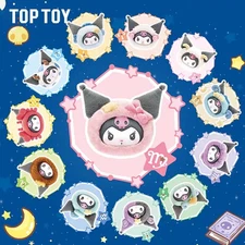 TOPTOY Sanrio Kuromi Zodiac Series Plush Pendant Confirmed Blind Box Toy Gift