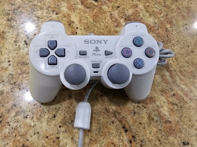 Sony PSOne PS1 SCPH-110 Controller  White TESTED Working. 