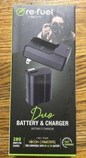Digipower - Digital Camera Battery  Charger Kit for Nikon EN-EL15 - Black