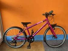 Islabikes Beinn 20 Large In Pink Kids Bike Mudguards Stand Excellent Condition