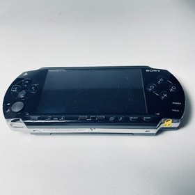 Sony PlayStation Portable PSP-1000 Console Black Video Game w/Battery Japan