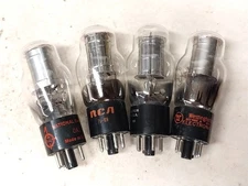 Four Tested 0A3 75 Volt VR Voltage Regulator / Old Vintage Ham Radio Tube Amp