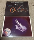 2 Vintage NASA KODAK Paper Satellite Glossy Photos Prints ISEE 3 ICE Flight — photo 1