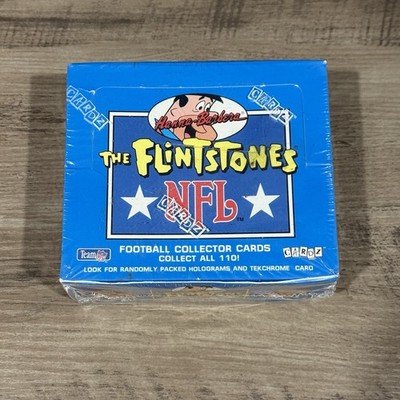 1993 Flintstones NFL Hanna-Barbera Trading Card Box Sealed 36CT Cardz