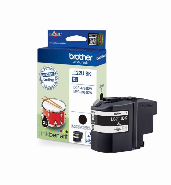 Brother LC-22UBK Schwarz Druckerpatrone-image