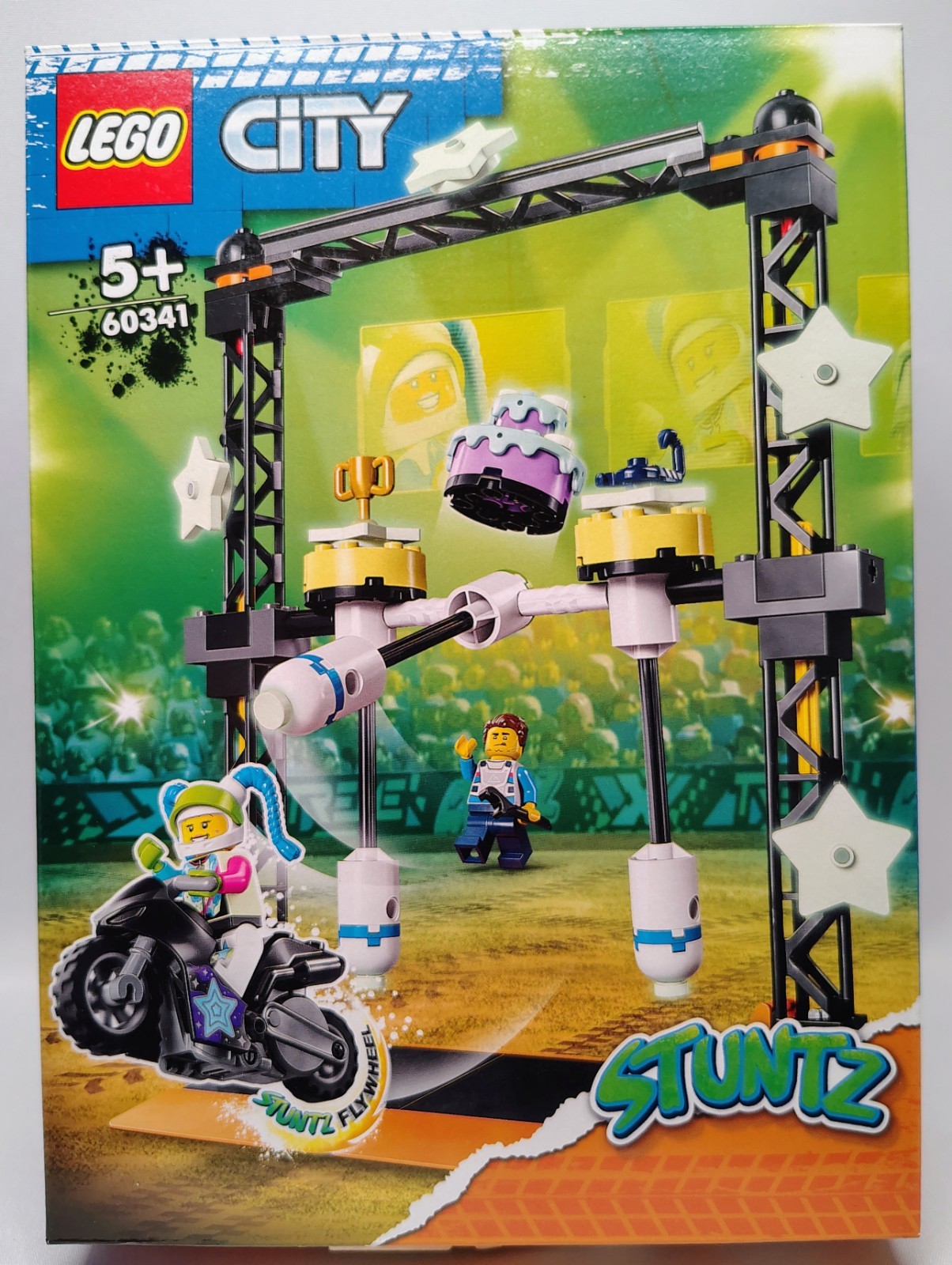 LEGO CITY: Umstoß-Stuntchallenge (60341) Neu Und Ungeöffnet
