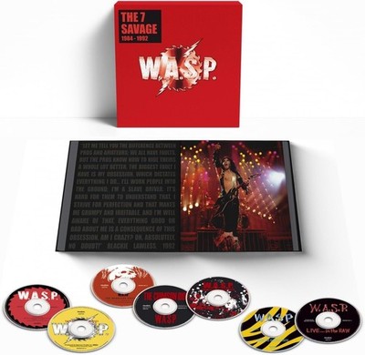 W.A.S.P. The 7 Savage (CD) Box Set