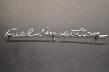 Nos Fuel Injection Fender Emblem 1958 1959 1960 1961 Corvette Gm 3746457