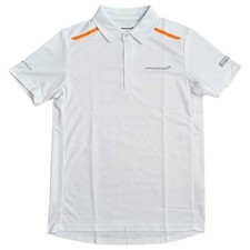 McLaren F1 Team Polo Shirt White Richard Mille Pirelli Men's Size Small New