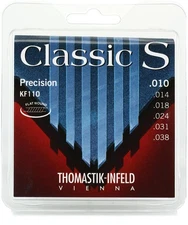 Thomastik-Infeld Classic S Rope Core Flat wound Acoustic Strings - Silver/Nickel