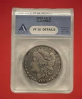 1891 CC MORGAN VF 20 Details Cleand ANACS