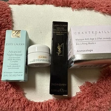 Mimi Beauty Prod,La Mer Soft Cream, ysl Mascara 2ml Chantecaille Lifting Mask 5m