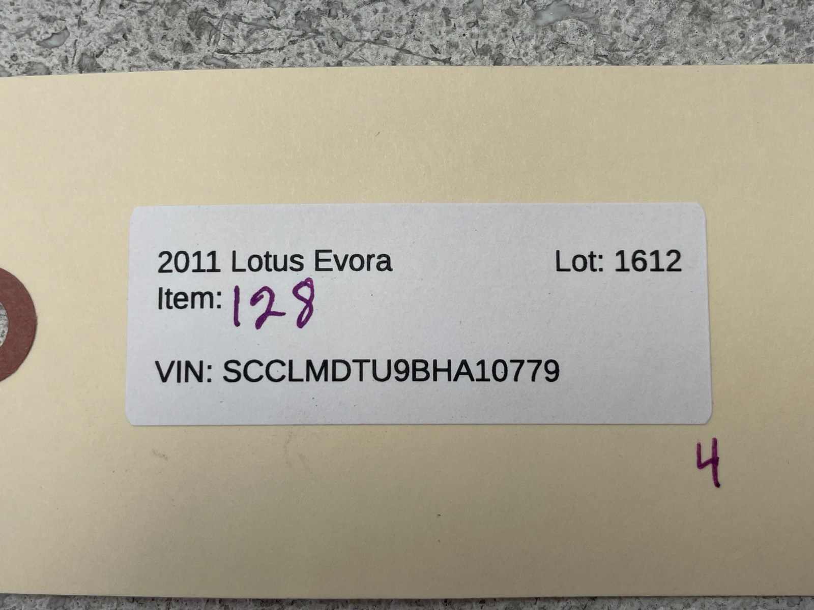 2010-2014 Lotus Evora Windshield Wiper Transmission Linkage W/Motor 1612 OEM