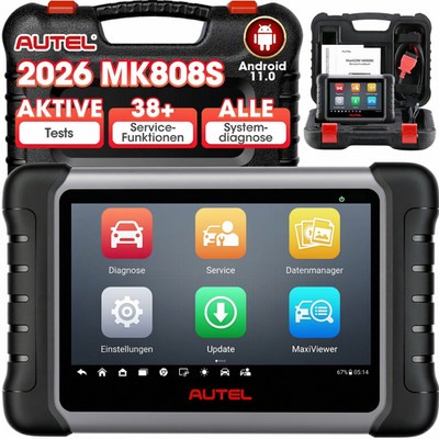 2026 Autel MaxiCOM MK808S PRO MX808S OBD2 Diagnosegerät Autel Scanner Deutsch