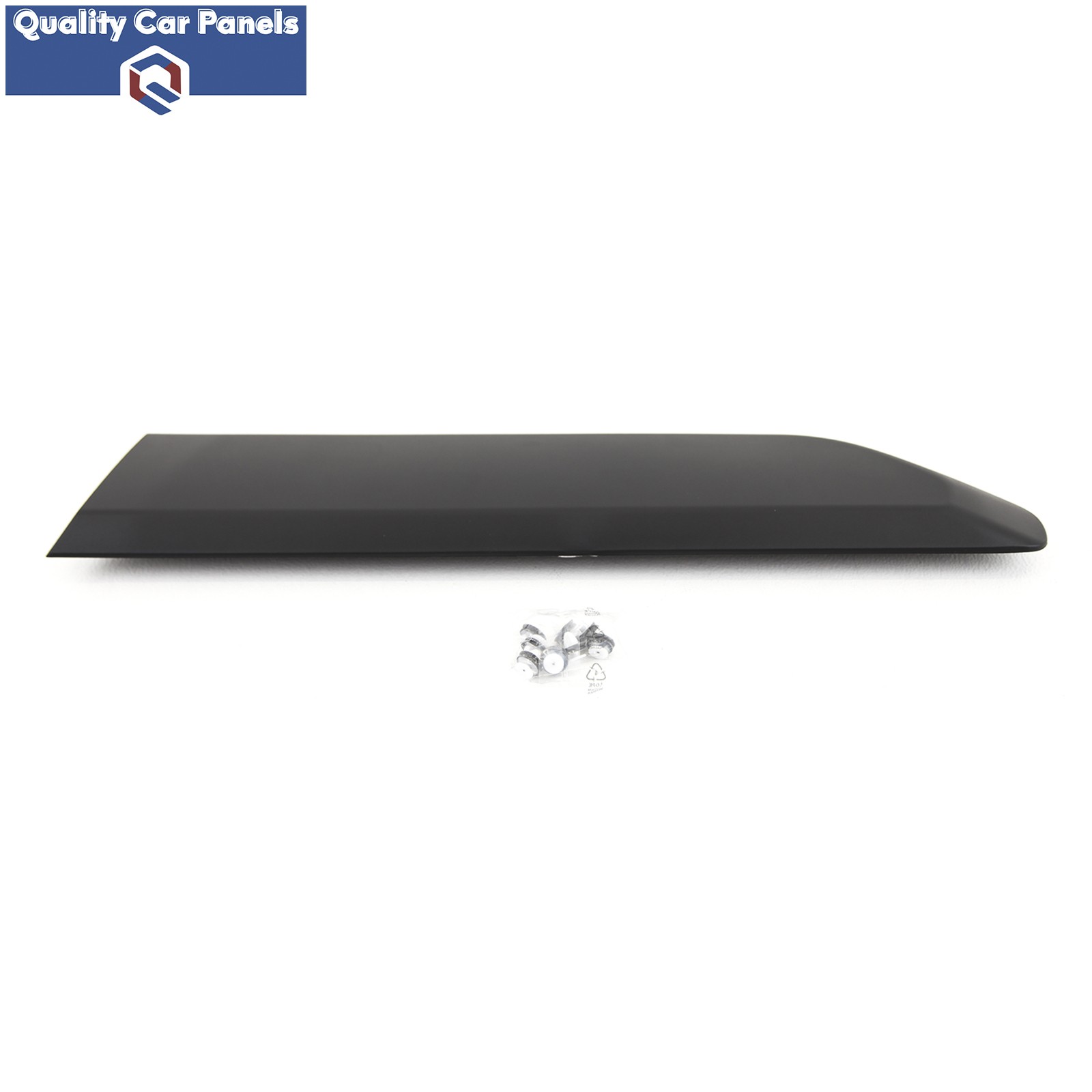 Rear Body Moulding Trim Black Passenger Side Fits Vauxhall Combo 2018-
