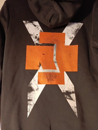 RAMMSTEIN HOODIE SMALL 1994 SWEATSHIRT REISE REISE GERMANY OFFICIAL RARE 2-sided - Afbeelding 5 van 17