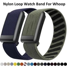 For Whoop 5.0 Normal Bracelet Nylon Loop Strap Replacement Wrist Band Smartwatch