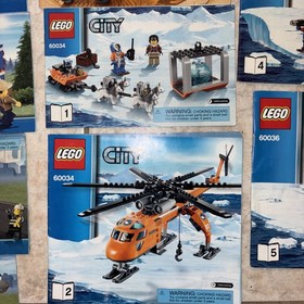 LEGO CITY Instruction Manuals ONLY Lot of 14 #7239 4440 7325 75044 60034 4209