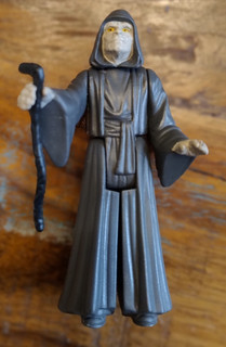 Star Wars Vintage Imperator/Emperor Actionfigur mit Gehstock Kenner 1984