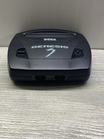 Sega Genesis 3 MK-1461 Console Bundle - w/Controller Cords + Sonic 2! Very Nice!