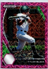 2021 Panini Prizm Draft Picks #PDP33 Tyler Black Pink Velocity Prizm