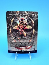 Iron Spider, Civil Warrior - Alibou, Ancient Witness (Borderless) Foil