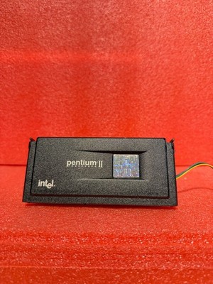 Intel Pentium 2 SL2QC Processor CPU with MMX Technology + Heatsink