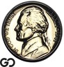 1941 Jefferson Nickel PROOF, Premium Quality Superb Gem PR++ Philadelphia
