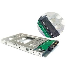 654540-001 NEW 2.5" SSD to 3.5" Converter HDD Tray Caddy Hard Disk Drive Adapter