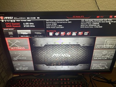 MSI MAG B460 Tomahawk Motherboard DDR-4  LESEN 