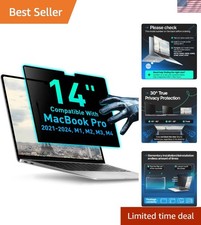 Precision Magnetic Privacy Filter for MacBook Pro 14" - Eye Protection Included