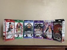 One Piece: ENGLISH ST-01 ST-02 ST-03 ST-04 ST-05 ST-06 Starter Deck Lot New